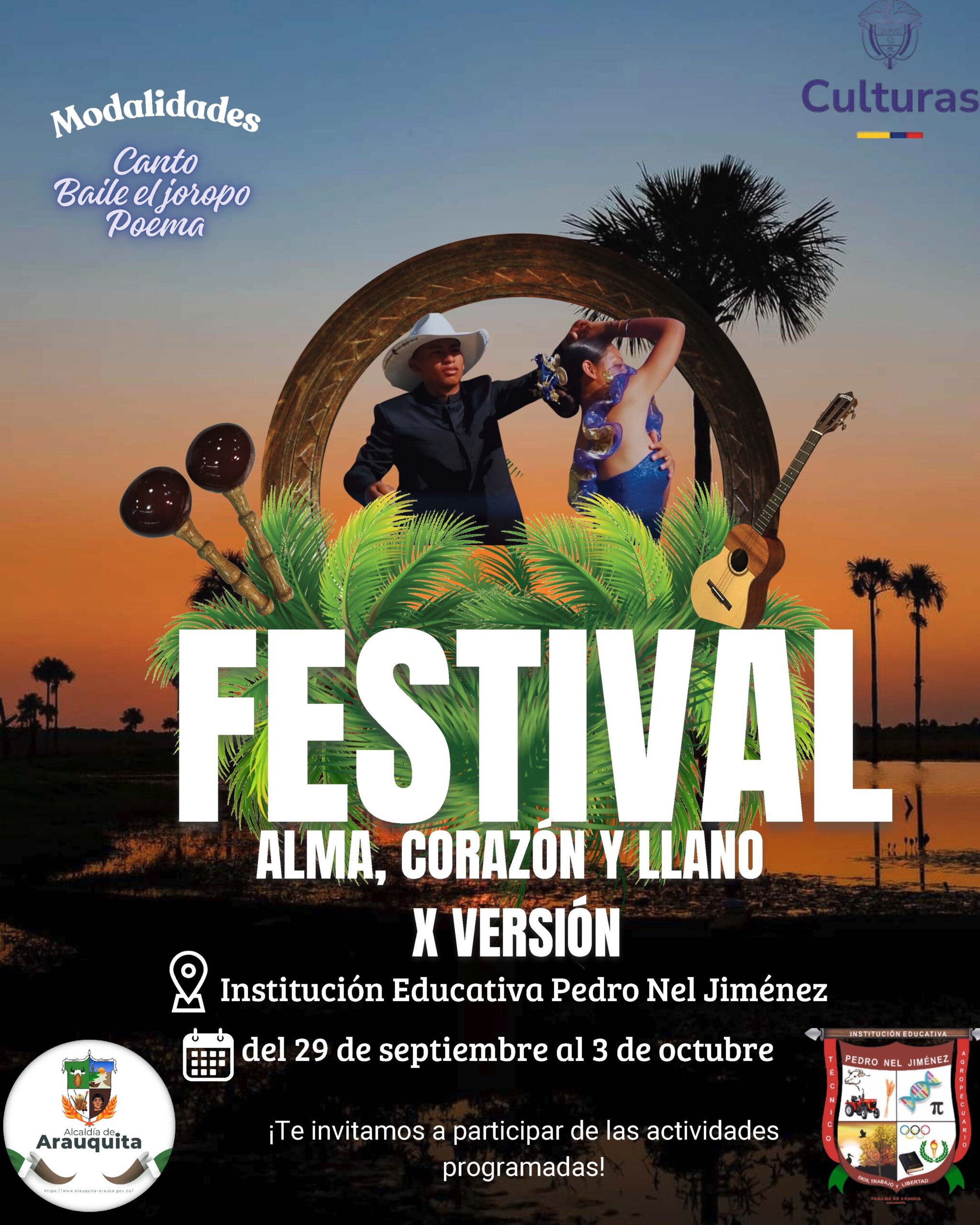 FESTIVAL ALMA, CORAZÓN Y LLANO X VERSIÓN